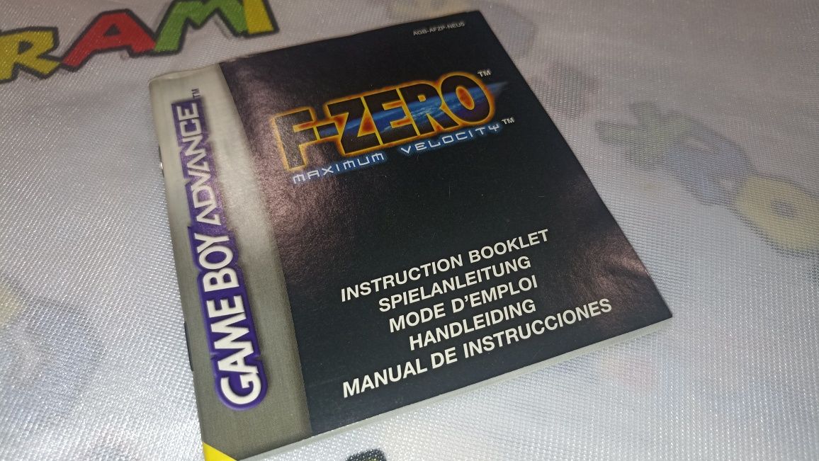 F-Zero Maximum Velocity Game Boy Advance Nintendo