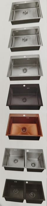 Мойка врезная со смесителем нержавейка,в ассортименте!