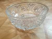 Kryształ szklany z lat 80-90' misa,salaterka