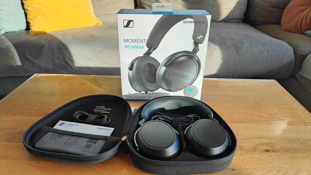 Sennheiser Momentum 4 słuchawki bezprzewodowe - stan idealny