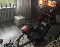 Fotel playseat evolution WRC alcantara + shifter  ( simracing, stelaż)