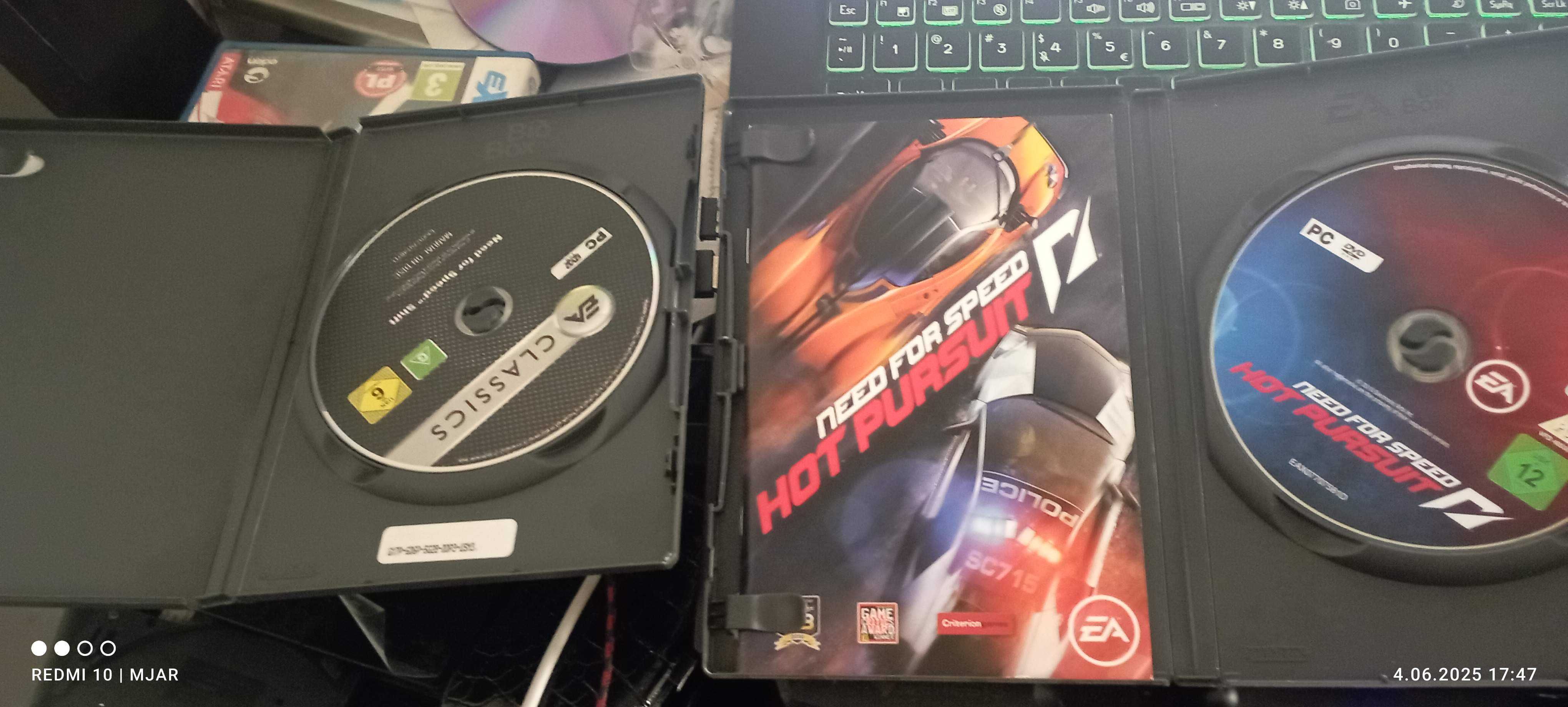 NFS underground 1 2 most wanted kolekcja gier pc