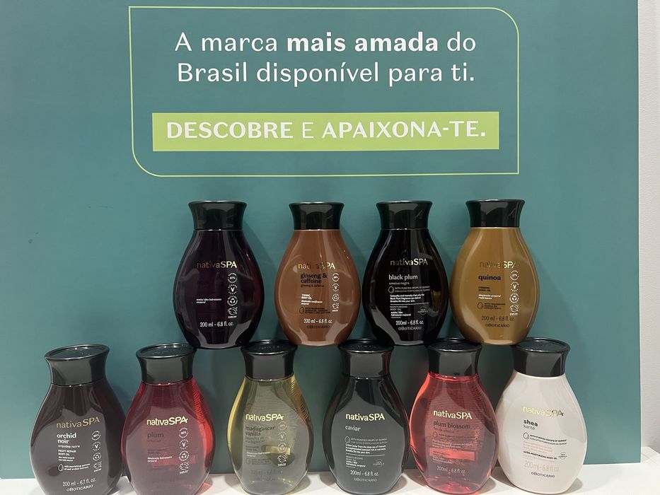 Cremes e oleos Boticario
