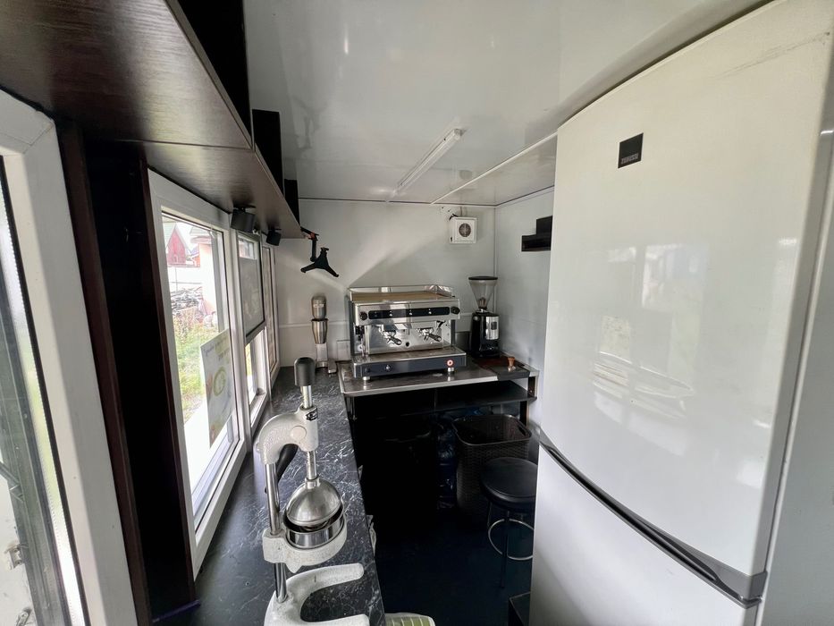 Торговий Причіп Купава (3,6х1.8х2,15 м) Кавʼярня Фастфуд. В наявності