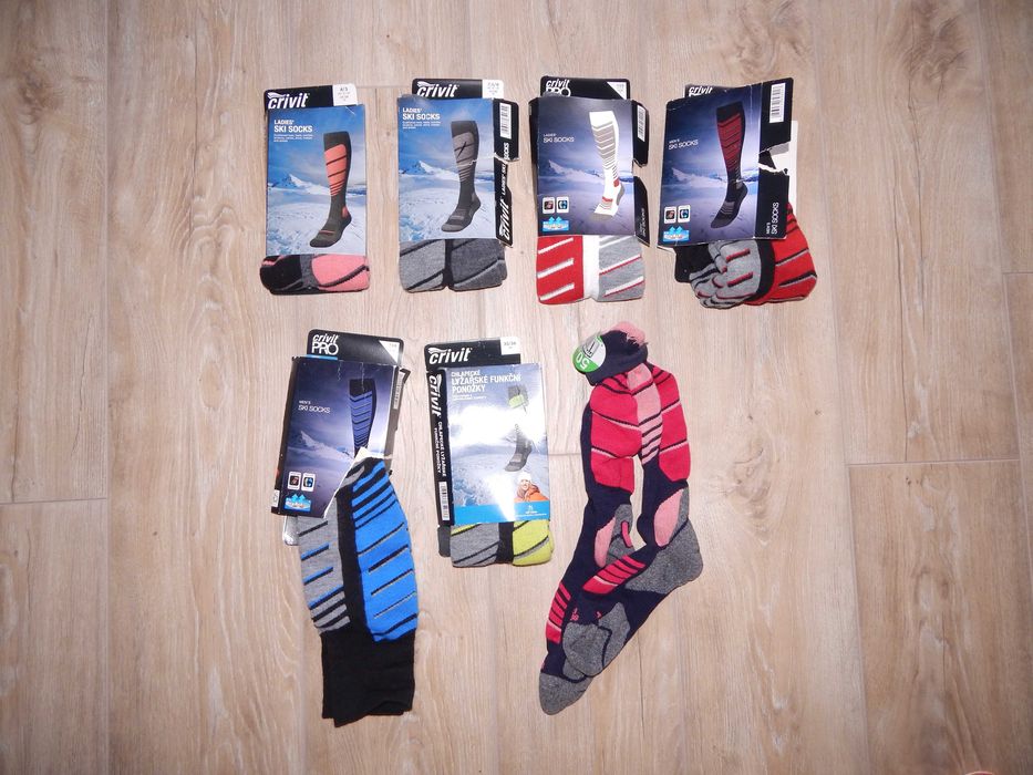 лижні носки шкарпетки високі гольфи Crivit Pro, Німеччина