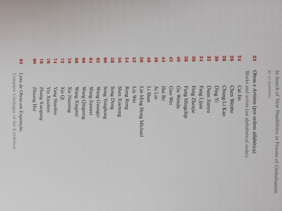 Arte Chinesa Contemporânea (portes grátis)