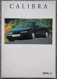 Prospekt Opel Calibra rok 1993