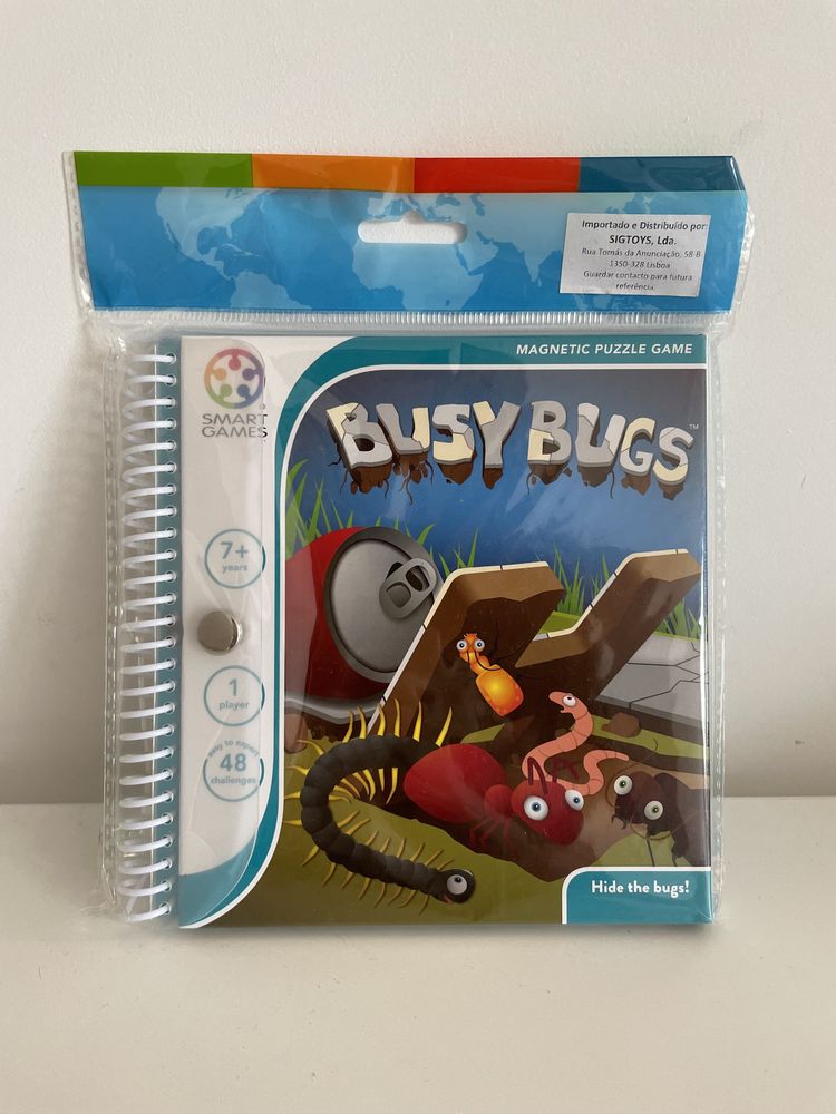 Jogo magnético BUSY BUGS - novo