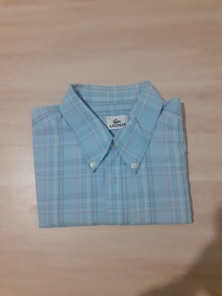 Camisa Manga Curta Lacoste Tamanho 42 (L)