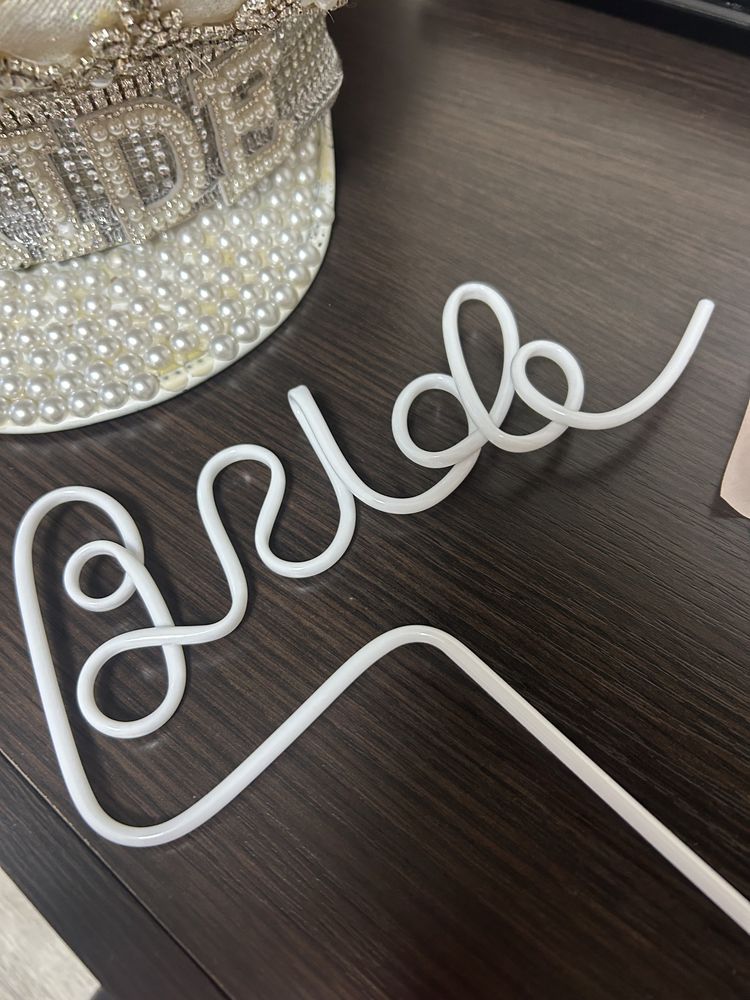 Набор для девишника кепка bride невесты на девичник фата для подруг