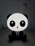 Lampka nocna dziecięca panda miś LED dotykowa