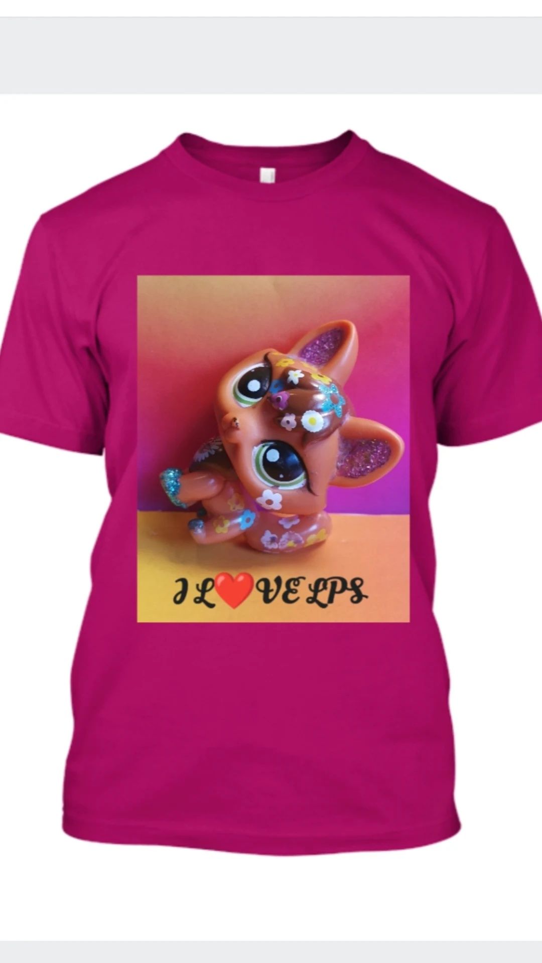 T-shirt I LOVE LPS 110-164