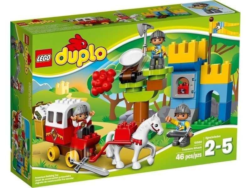 Lego Duplo - 10569 Wielki Skarb Rycerze Zamek - klocki