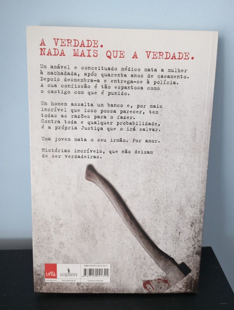 Livro de ficção "Crimes '