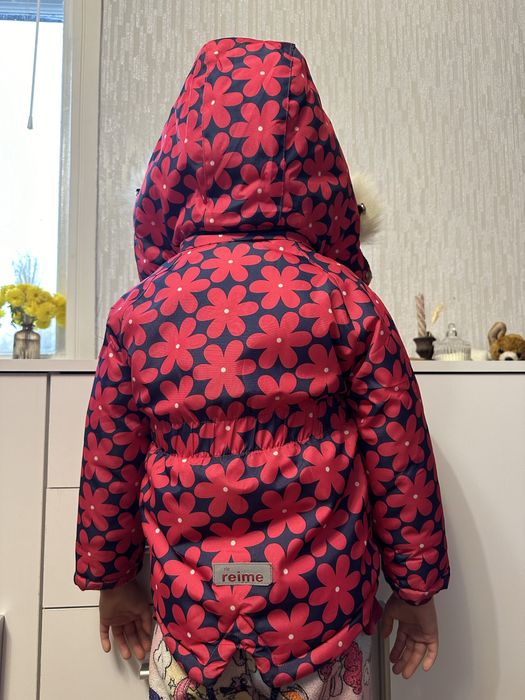 Куртка reime зимова курточка для дівчинки тепла куртка фірмова куртка