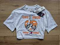 Bluzka Koszulka Crop Top Tommy Hilfiger XS