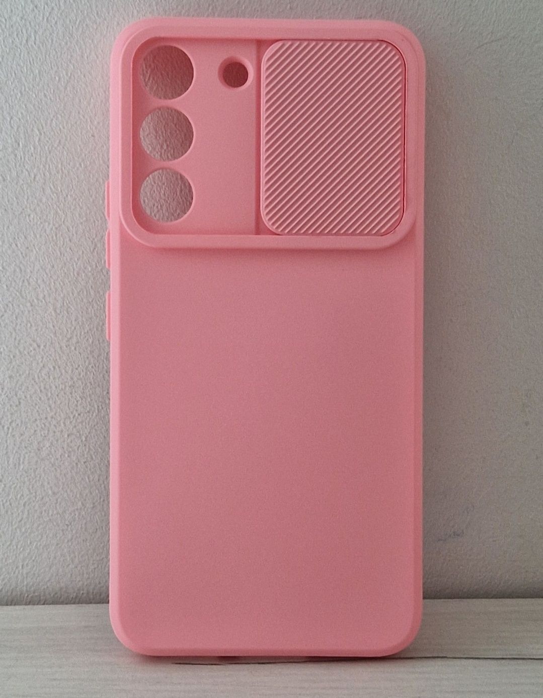 Acrylic Color Magsafe Case Samsung Galaxy S22 biały + Camshield