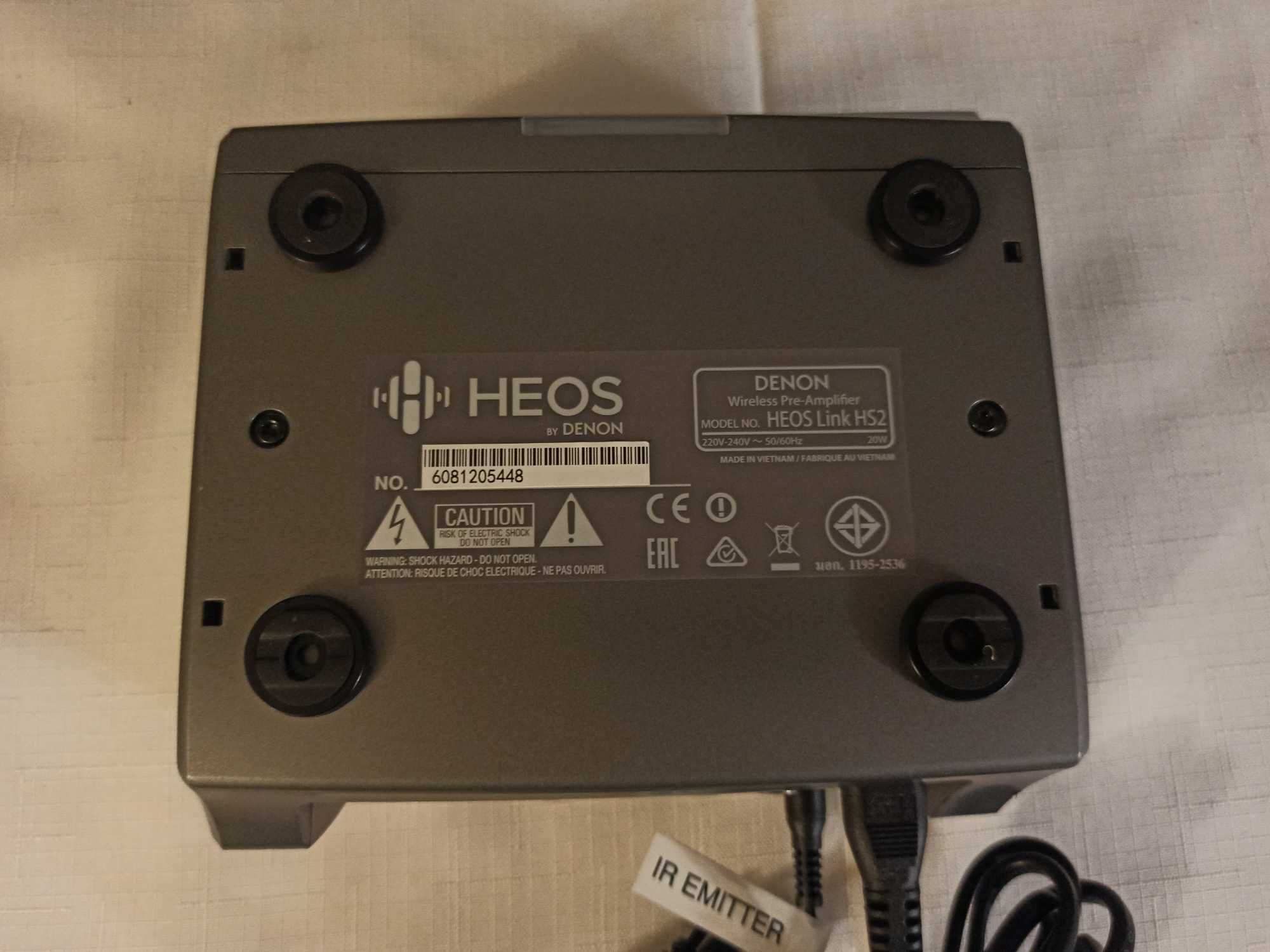 Przedwzmacniacz strefowy sieciowy Denon Heos Link HS2 Bluetooth