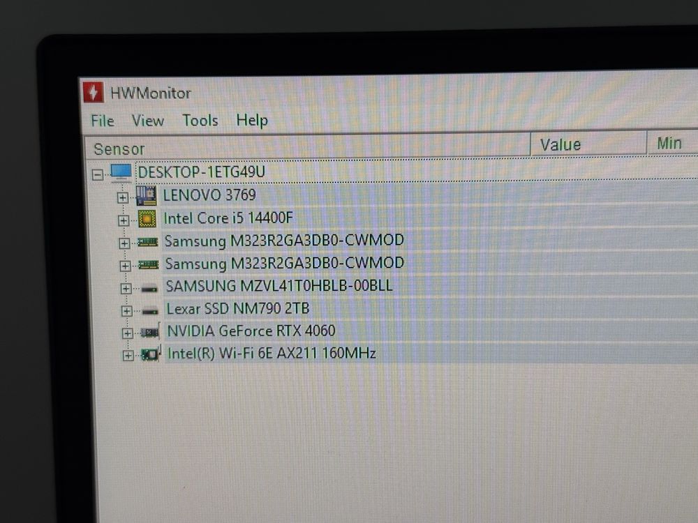 Komputer PC Lenovo Legion T5 i5-14400F * 32GB * 1TB + 2TB * RTX4060