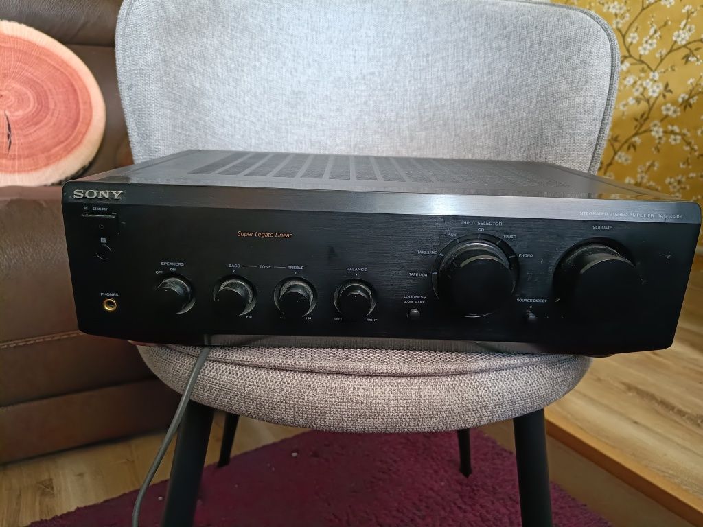 Wzmacniacz zintegrowany Sony TA-FE320R uszkodzony