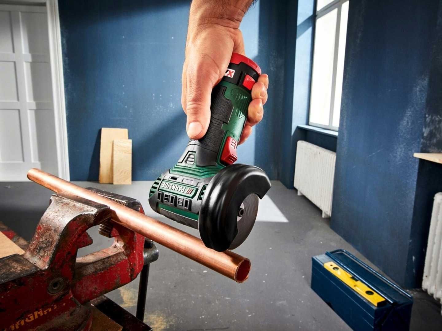 Parkside Akumulatorowa szlifierka kątowa Ø76mm 12V PWSA 12 c3