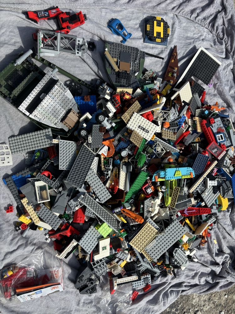 Klocki lego podobne okolo 8 kg