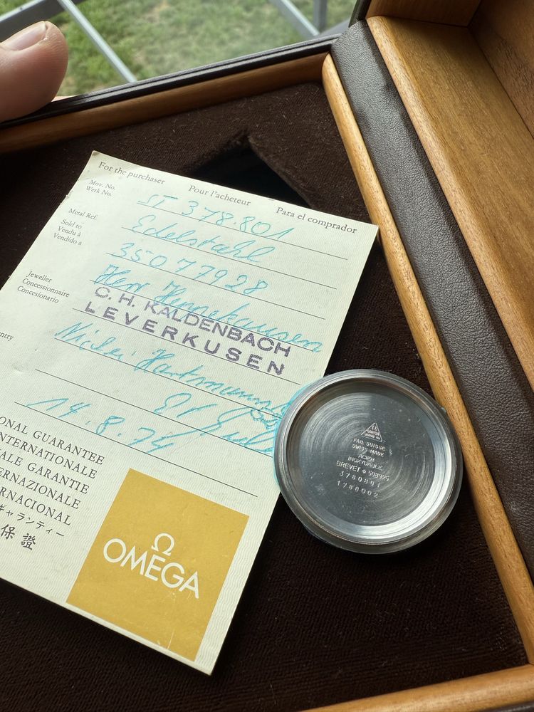Omega 125 speedmaster chronometer w doskonalym stanie