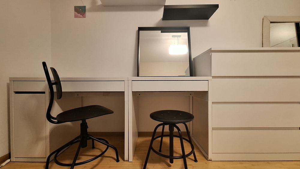 Toaletka do makijażu ikea