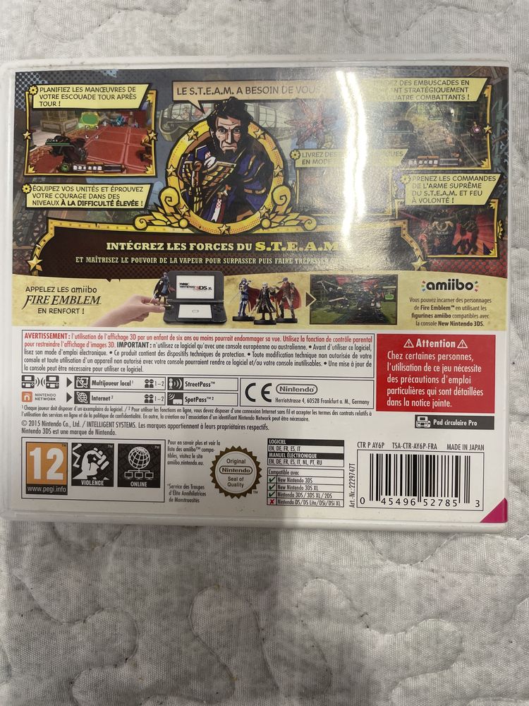 Code Name: S.T.E.A.M. - Nintendo 3DS
