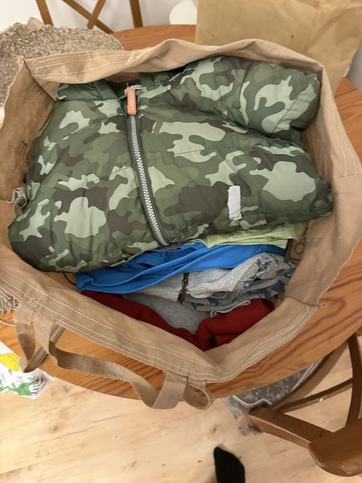 Oddam torbę rzeczy chlopiecych rozmiar 122