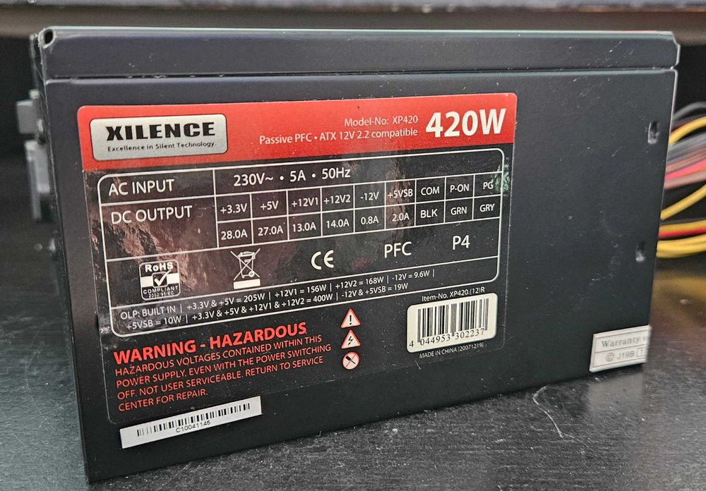 Zasilacz ATX Xsilence 420W XP420.(12)R