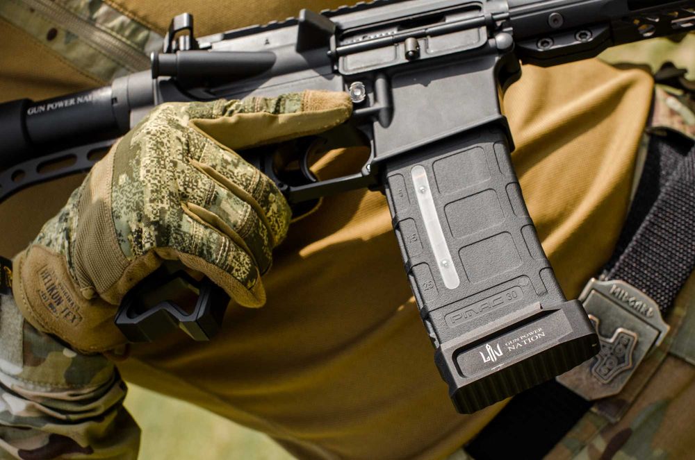 П’ятка збільшення магазину AR-15 / подовжувач магазину