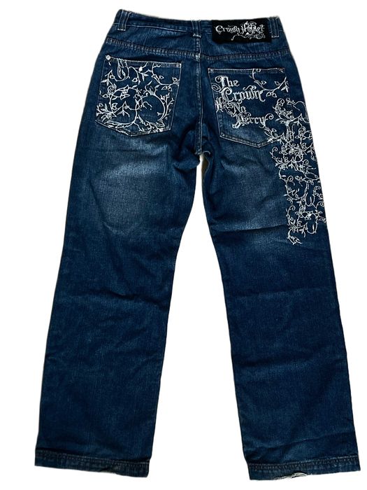 Vintage рідкісні crown holder y2k джинси