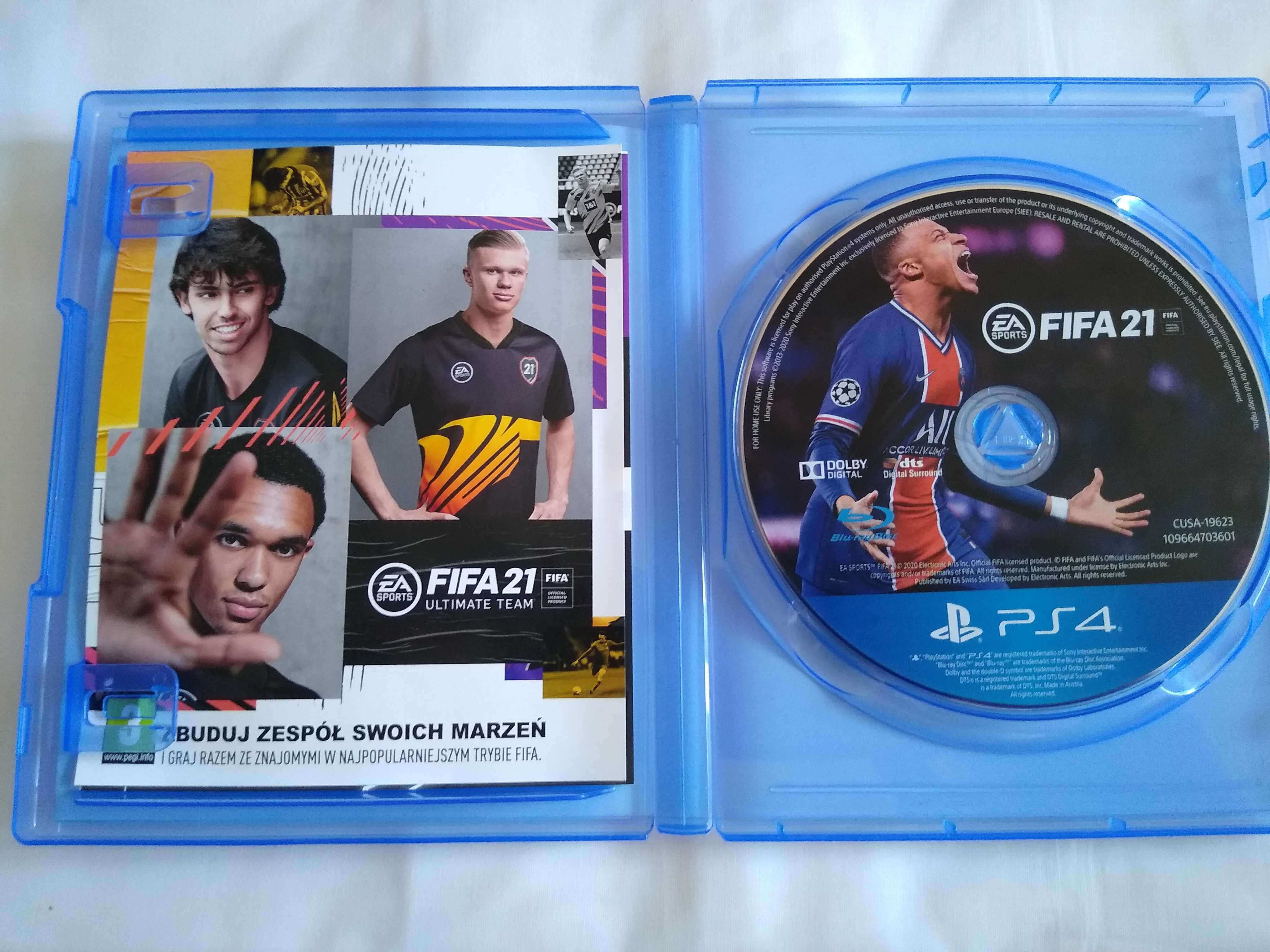 Fifa 21 Ps4 polska wersja dubbing