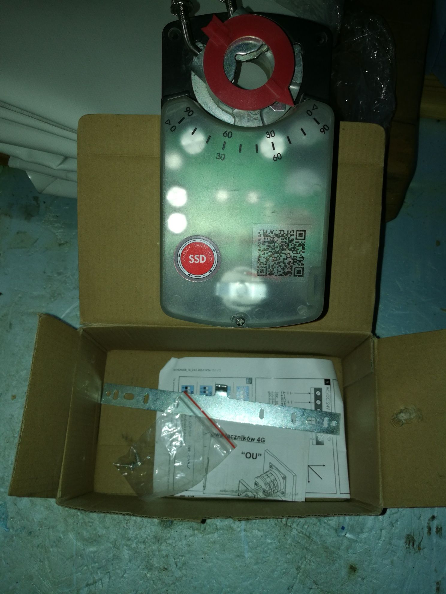 Siłownik Nenutec model FSAA24-06S 6Nm