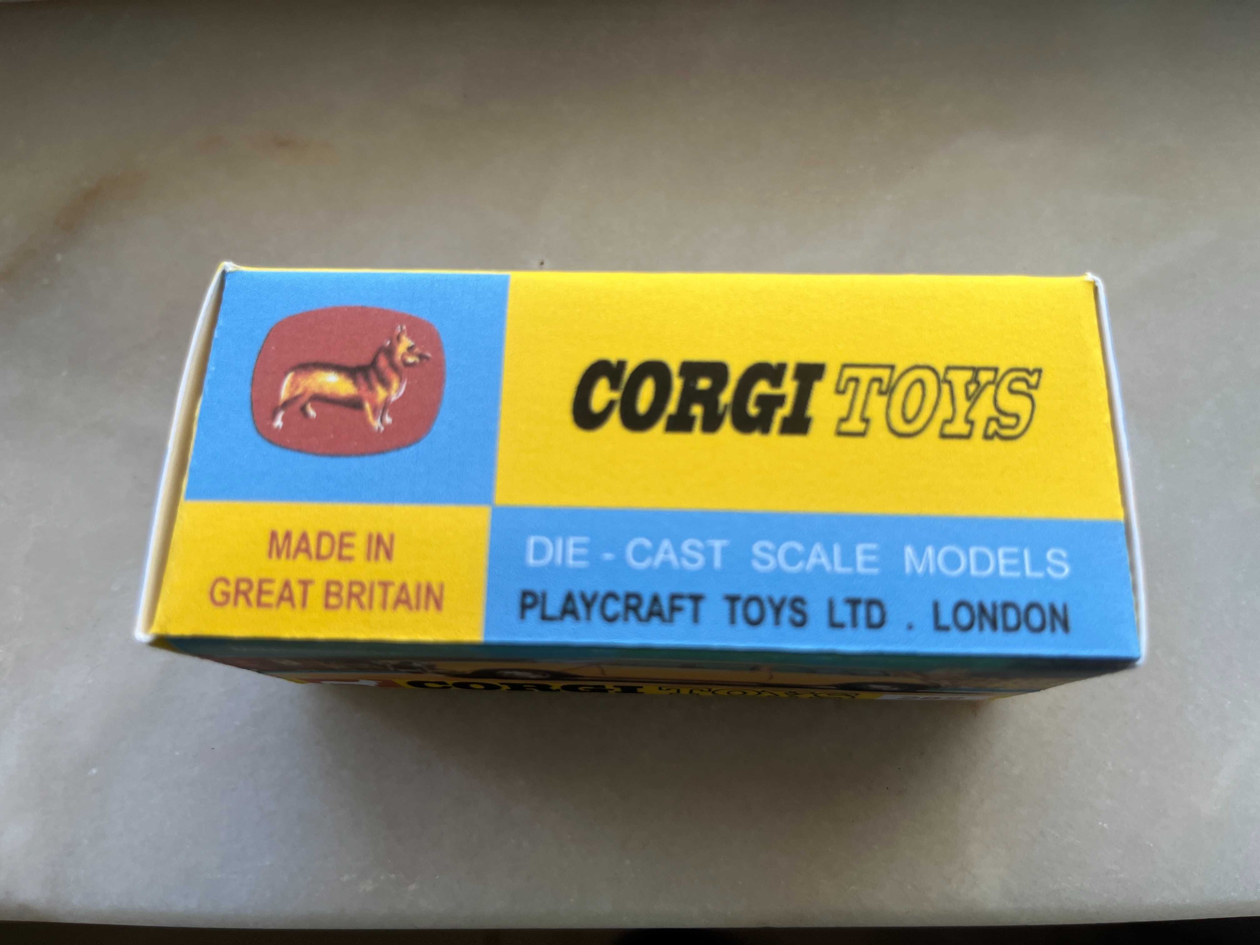 Caixa reprodução (recreation)  Corgi Toys Whizzwheels 282 Mini Cooper