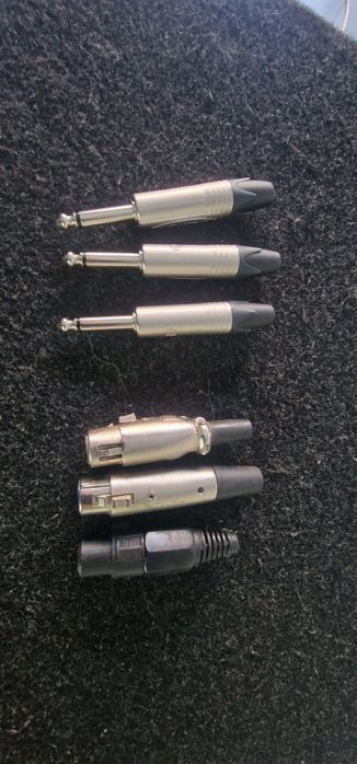 Wtyczki Jack 6.3 i Wtyczki XLR