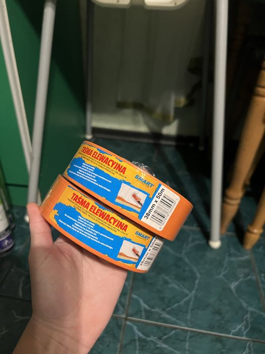 Скоч фасадний професійний, стрічка малярна