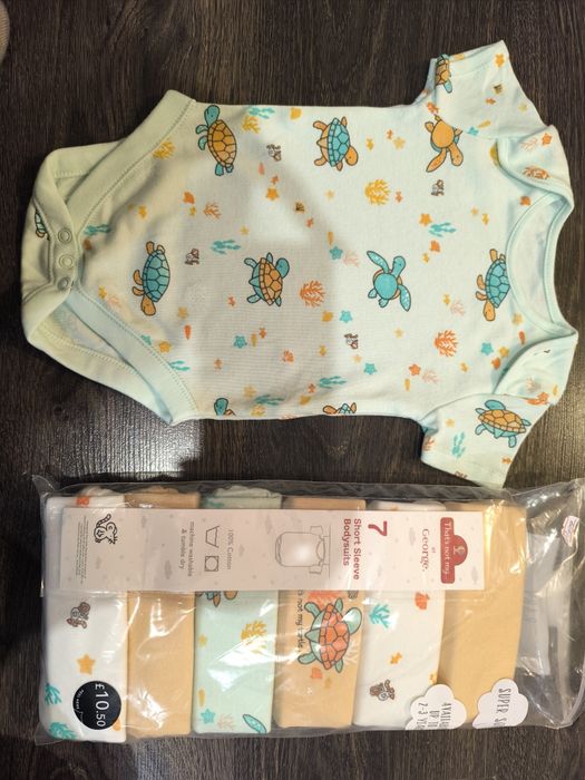 Боді,чоловічки Джордж George 0-3,9-12 мцсяців