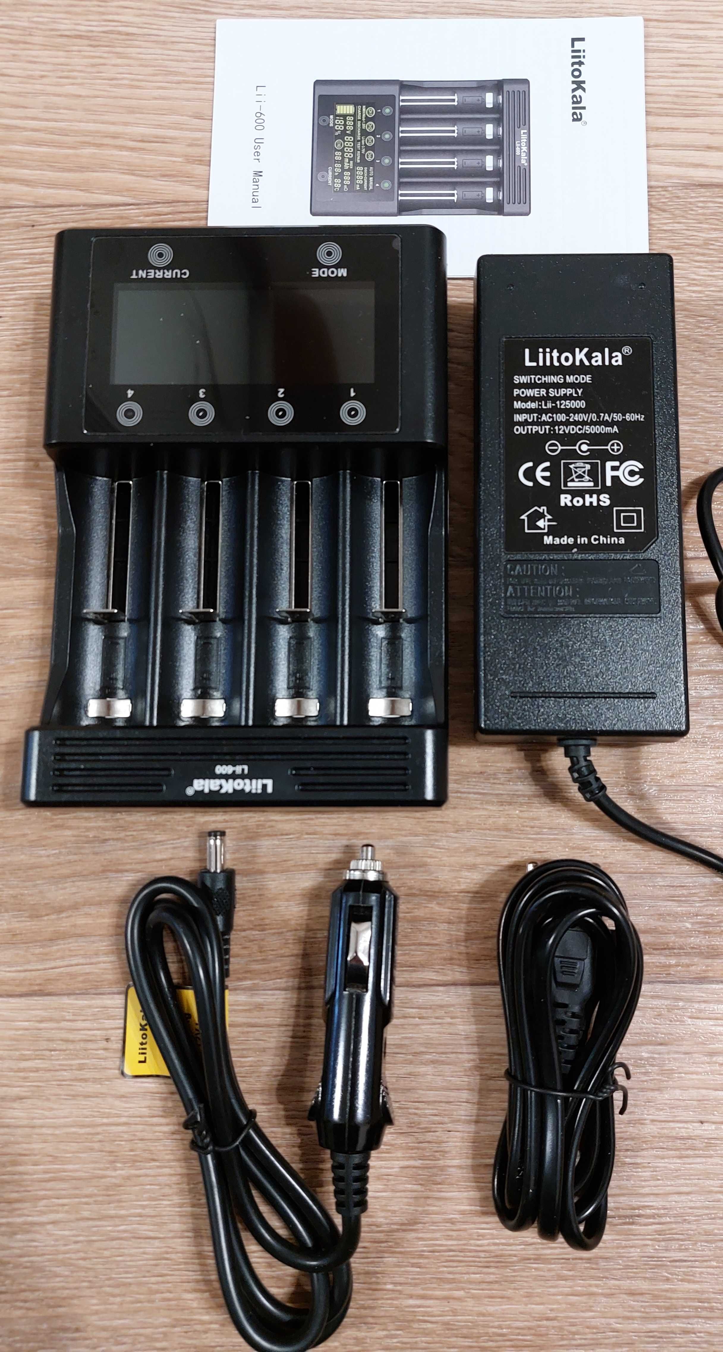 (НОВЫЙ) LiitoKala Lii-600 Зарядное устройство