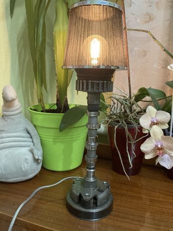 Необычная эксклюзивная лампа,светильник ручной работы в стиле лофт