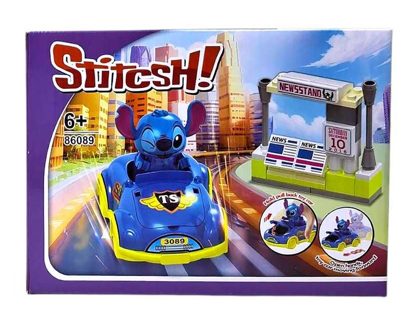 Конструктор Лего Стич с машинками, набор 4в1. Lego Stitch. Ліло і Стіч