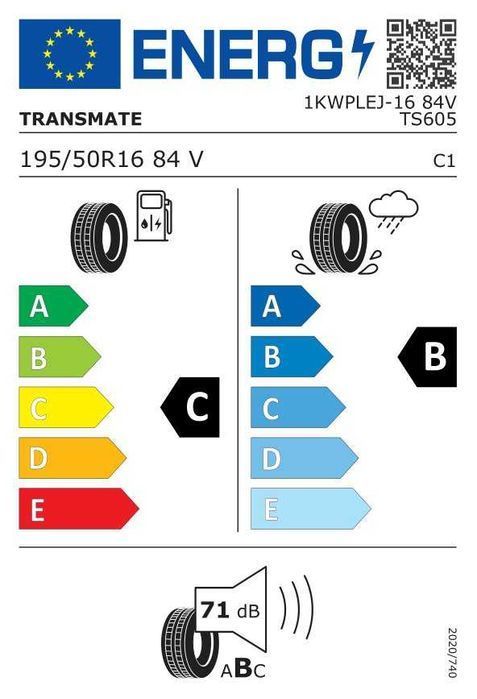 TRANSMATE PREMIUM Opony Całoroczne Wielosezonowe 195/50R16 TUV