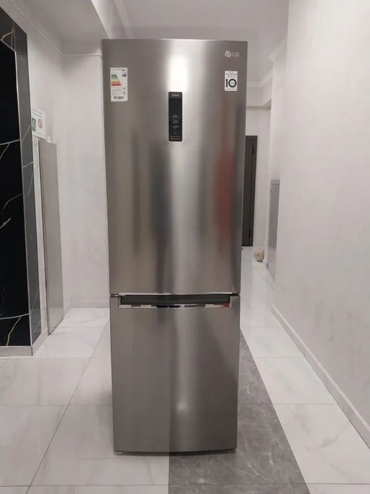 Холодильник LG GBP62PZNNC — No Frost, 384 л, інвертор, як новий