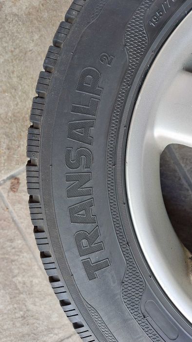 Alufelgi Mercedes Vito 15" + opony zimowe