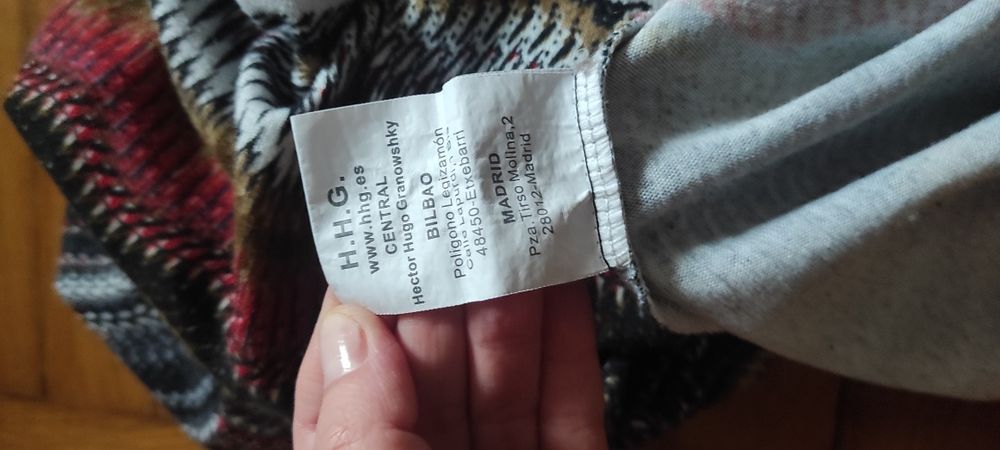 Sukienka dzianinowa HHG