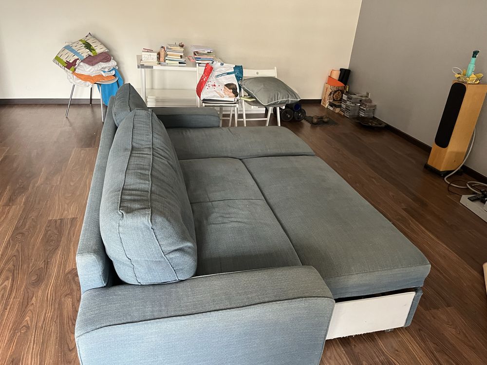 Sofa cama Ikea azul