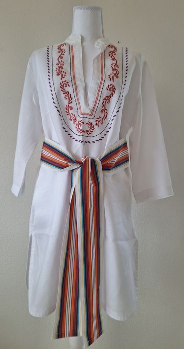 Túnica branca (Mango)