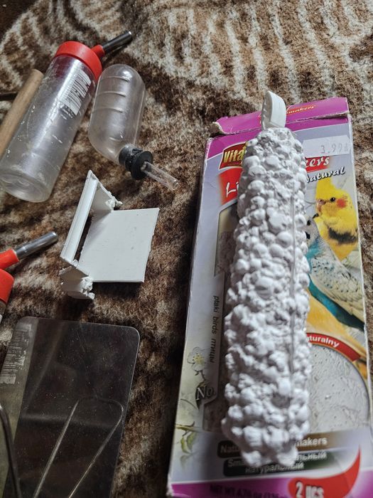 Akcesoria dla ptaków drabinka dla ptaków i gryzoni lusterko poidło