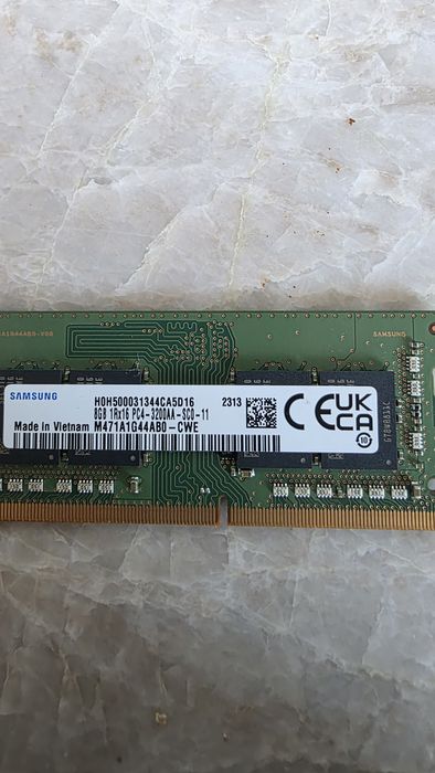 Pamięć ram sodimm Samsung ddr4 8gb pc4 3200AA dwie kości 2x8gb
